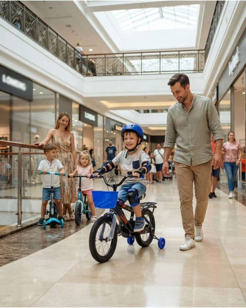 BICICLETA NIÑOS ARO 14 COMBO SEGURIDAD: INCLUYE CASCO Y PROTECCIONES - 1