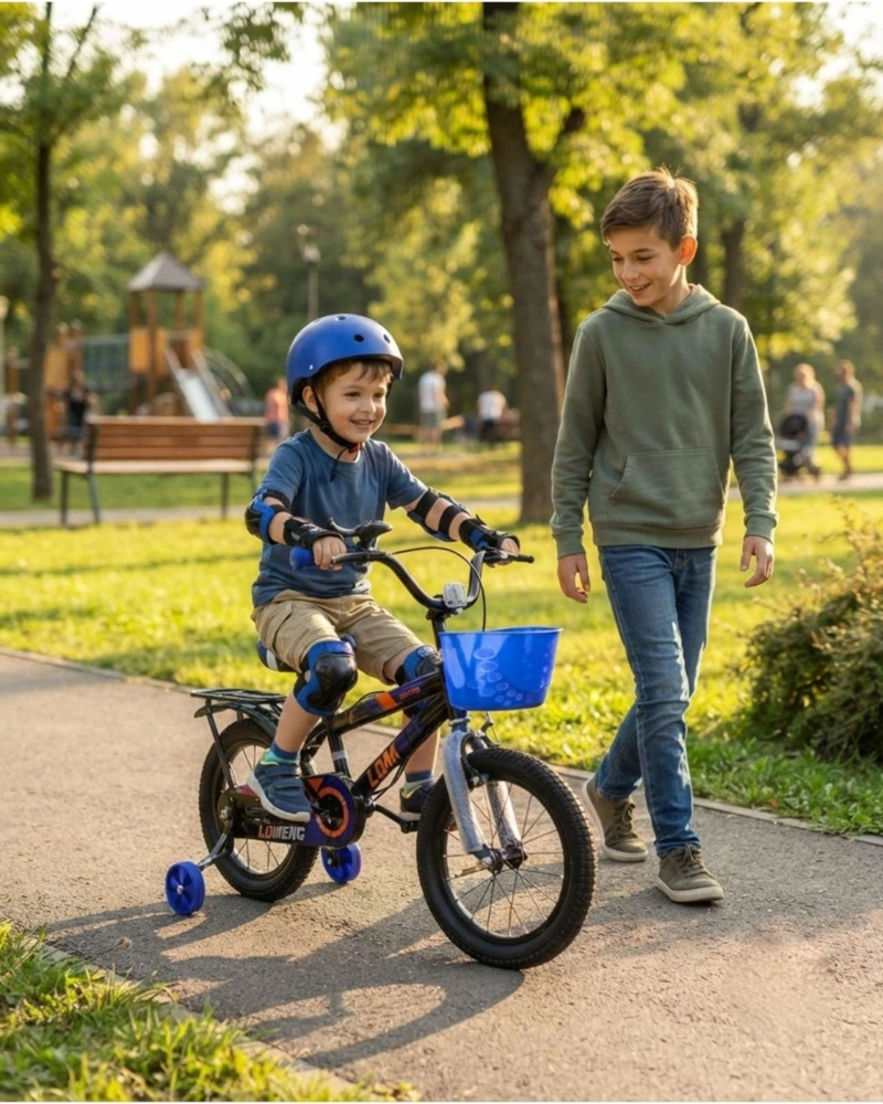 BICI PARA NIÑOS RIN 12 CON CASCO Y PROTECCIONES INCLUIDAS - 4