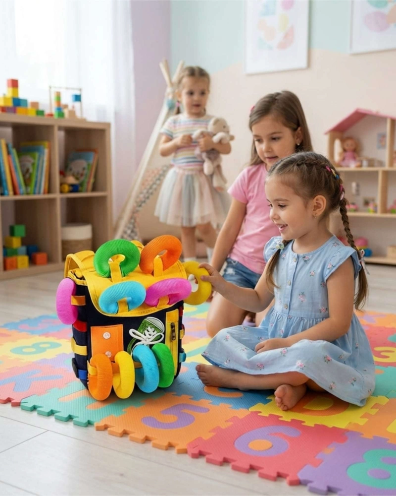 MOCHILA SENSORIAL MONTESSORI JUGUETE DIDACTICO - 1