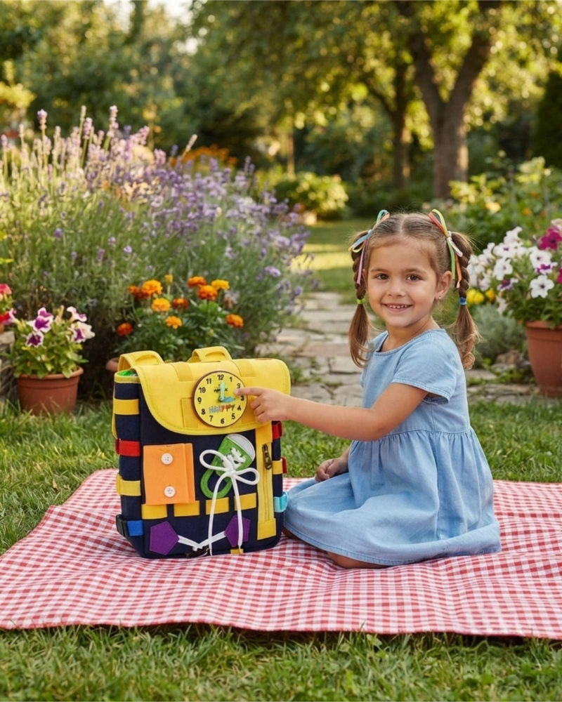 MOCHILA SENSORIAL MONTESSORI JUGUETE DIDACTICO - 2