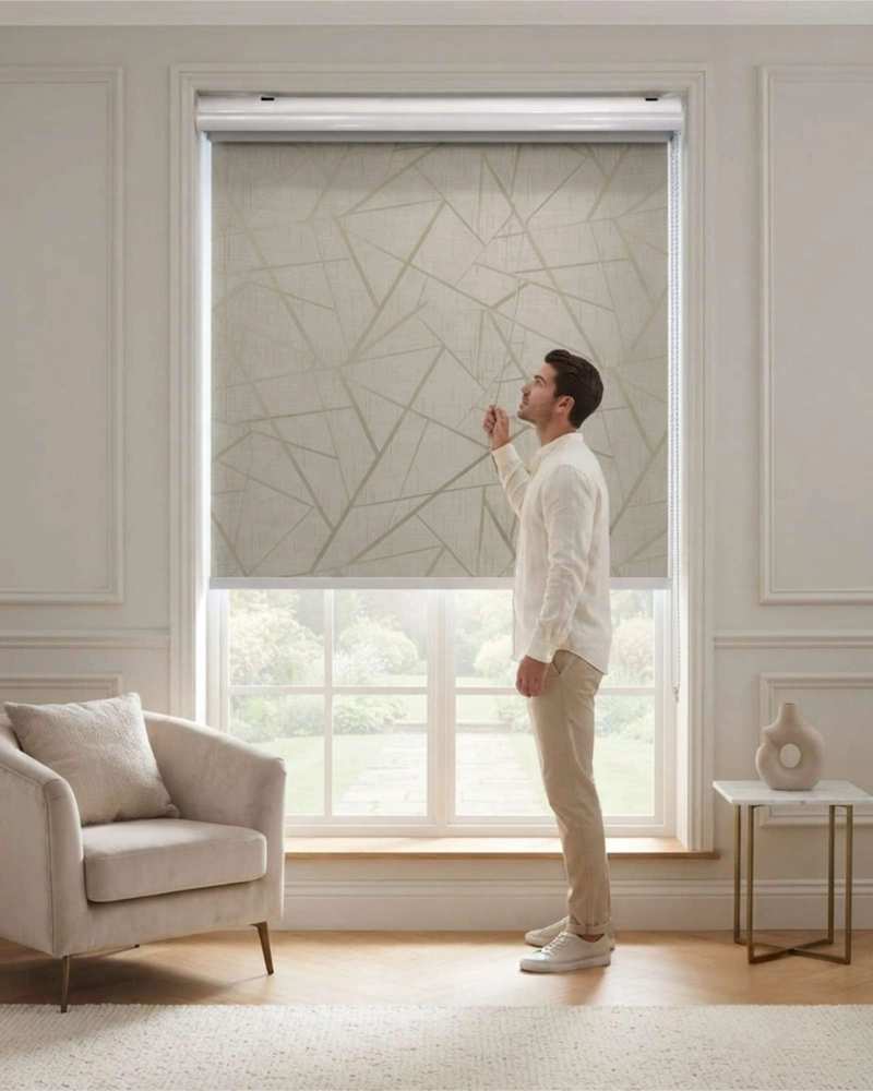 ROLLER ESTOR CORTINA BLACKOUT ESTILIZADA DE 120X200CM - 4