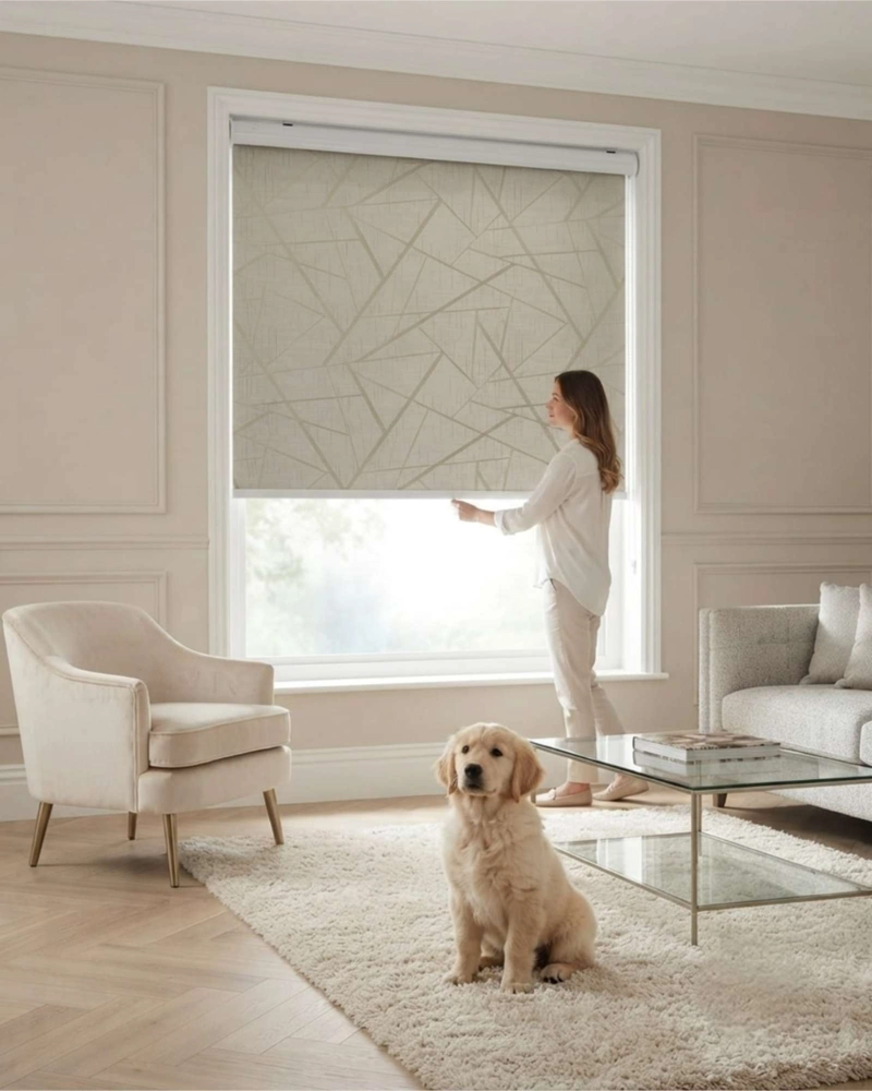 ROLLER ESTOR CORTINA BLACKOUT ESTILIZADA DE 120X200CM - 5