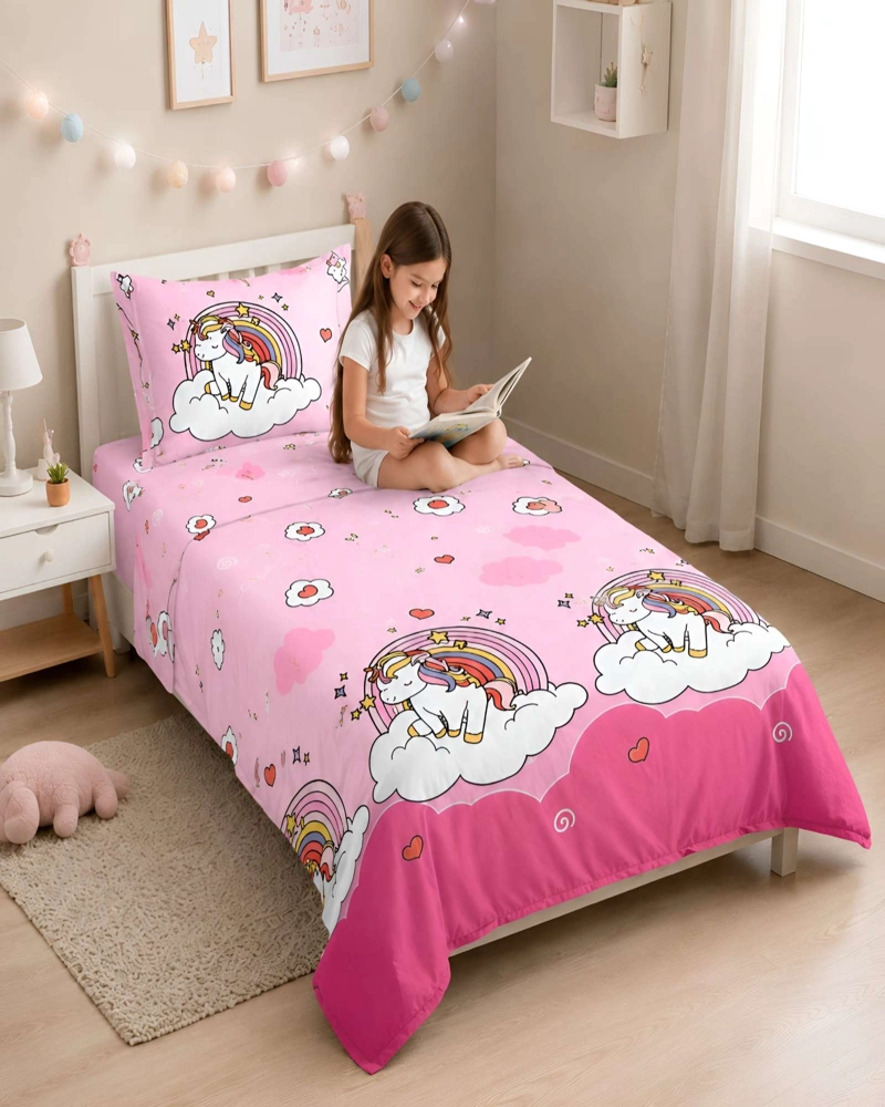 SET CUBRECAMA VERANO Y SABANAS 1.5 PLAZAS - 1