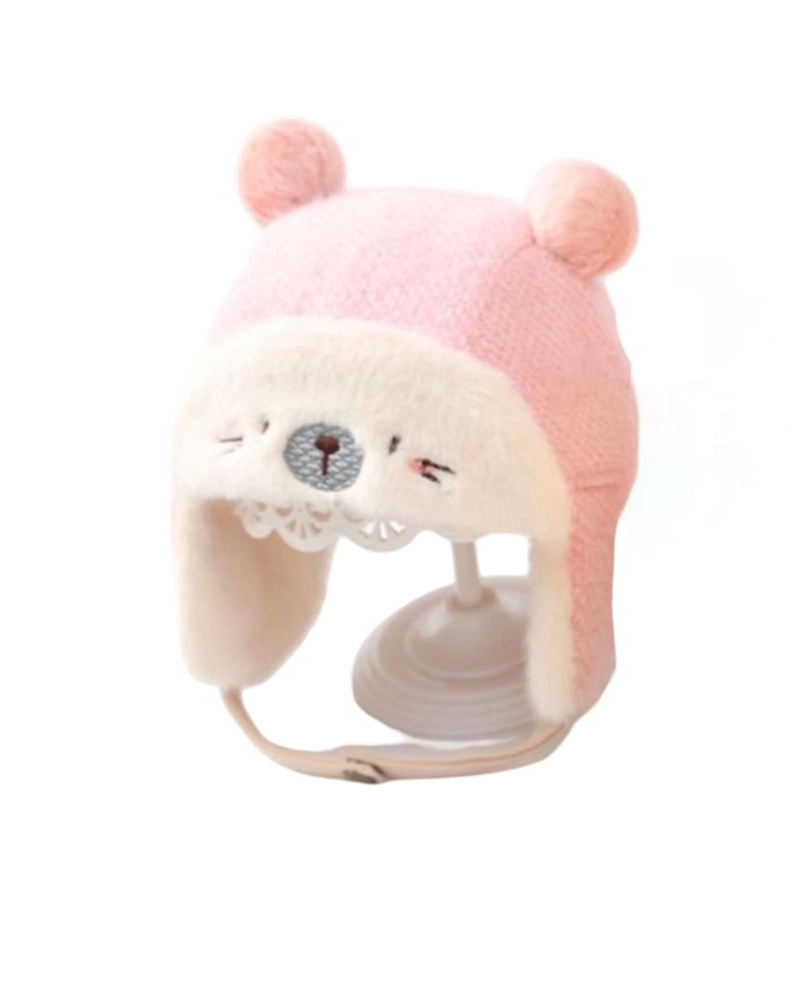 GORRO DE INVIERNO PARA BEBE  CON CHIPORRO: ULTRA CALIDO, SUAVE Y ANTIFRIO - 6