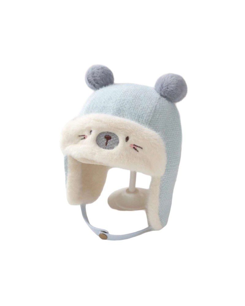 GORRO DE INVIERNO PARA BEBE  CON CHIPORRO: ULTRA CALIDO, SUAVE Y ANTIFRIO - 6