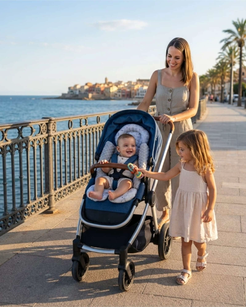 COJIN REDUCTOR ANTIDESLIZANTE UNIVERSAL PARA COCHE DE BEBE - 3