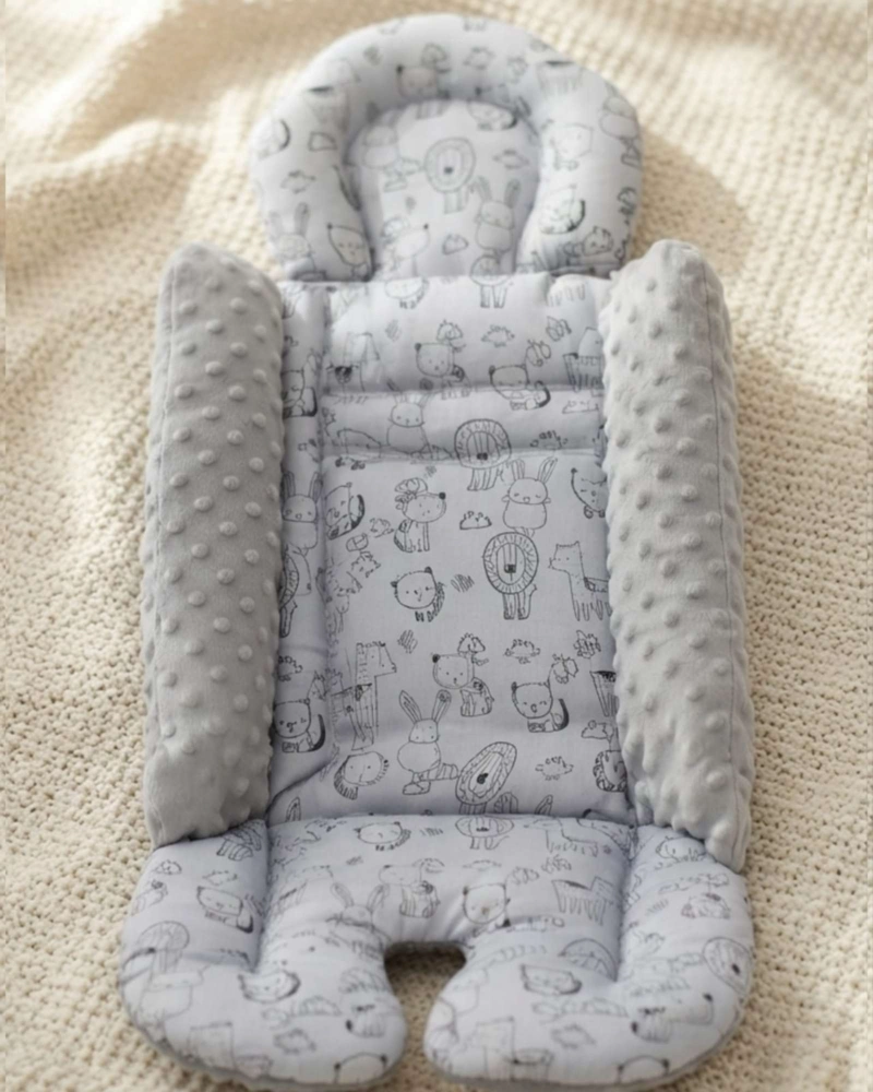 COJIN REDUCTOR ANTIDESLIZANTE UNIVERSAL PARA COCHE DE BEBE - 4