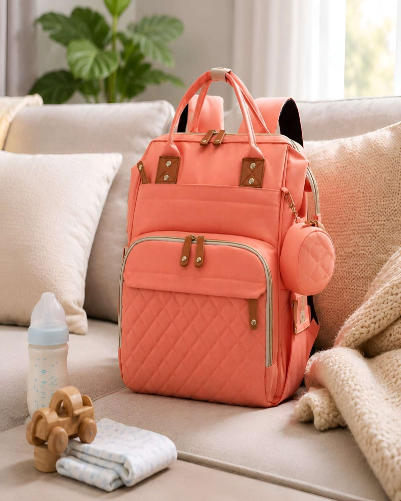 MOCHILA PARA BEBE MATERNAL MULTIFUNCION E IMPERMEABLE - 1