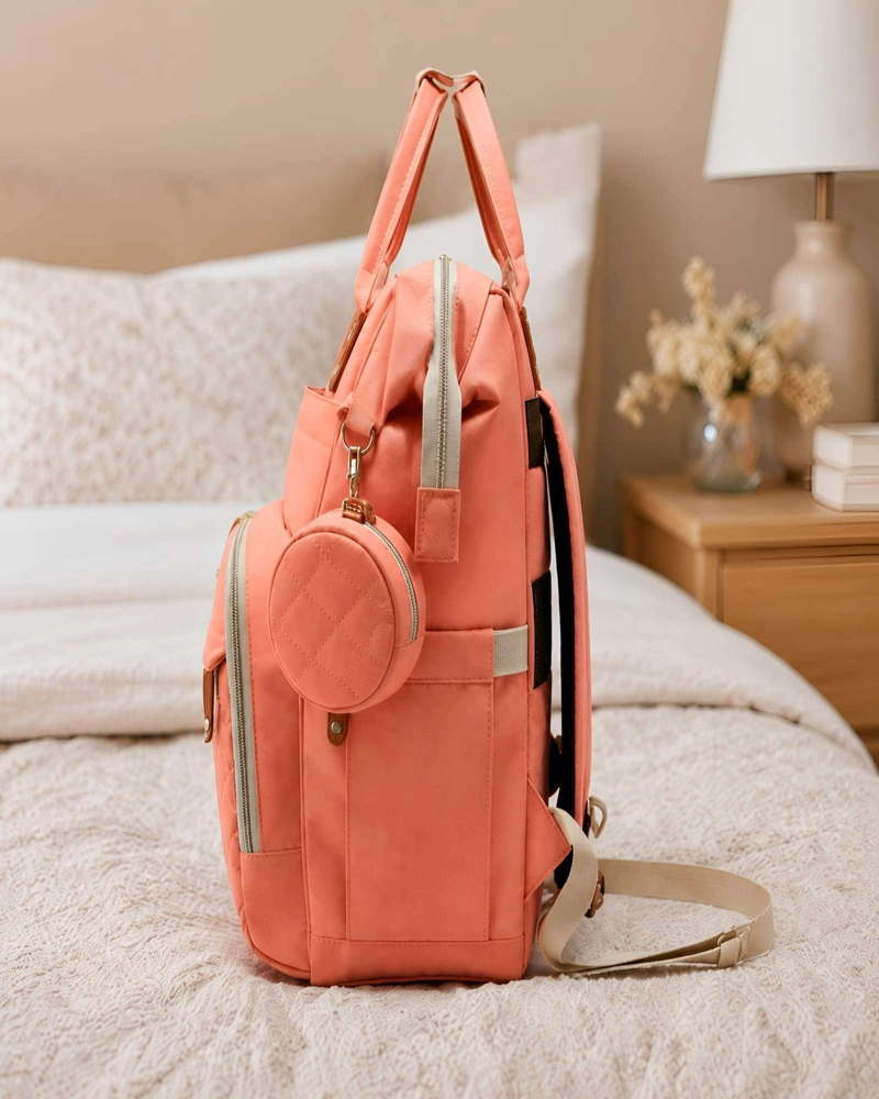 MOCHILA PARA BEBE MATERNAL MULTIFUNCION E IMPERMEABLE - 5