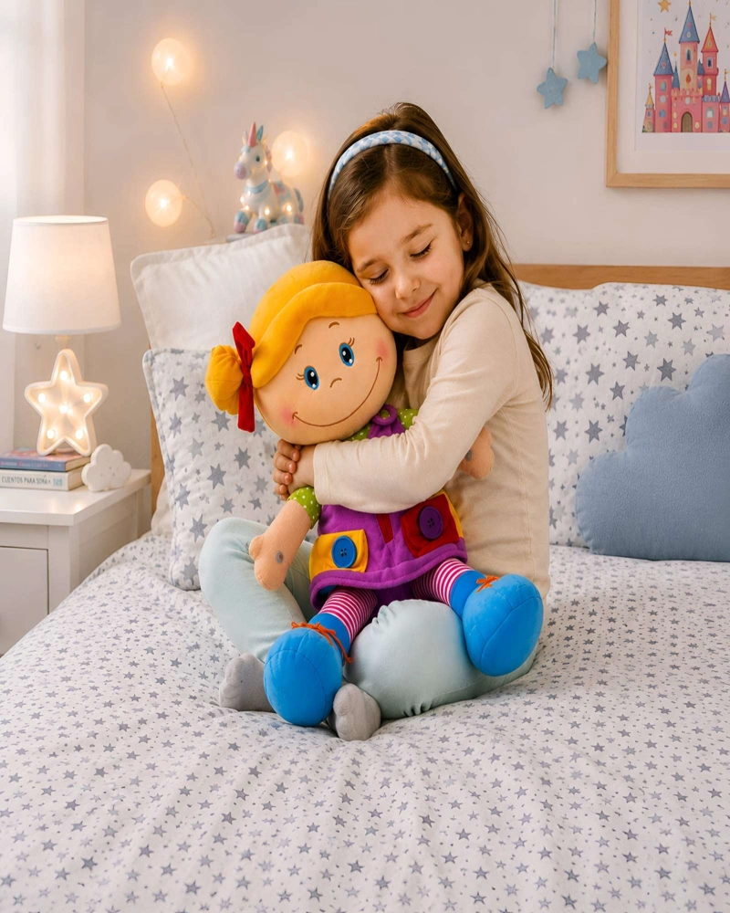 MUÑECA MULTILINGÜE INTERACTIVA CON SONIDOS EDUCATIVOS - 1