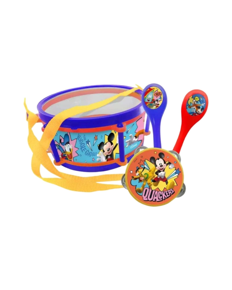 TAMBOR MUSICAL DE JUGUETE CON SONIDOS SUAVES MICKEY MOUSE - 6