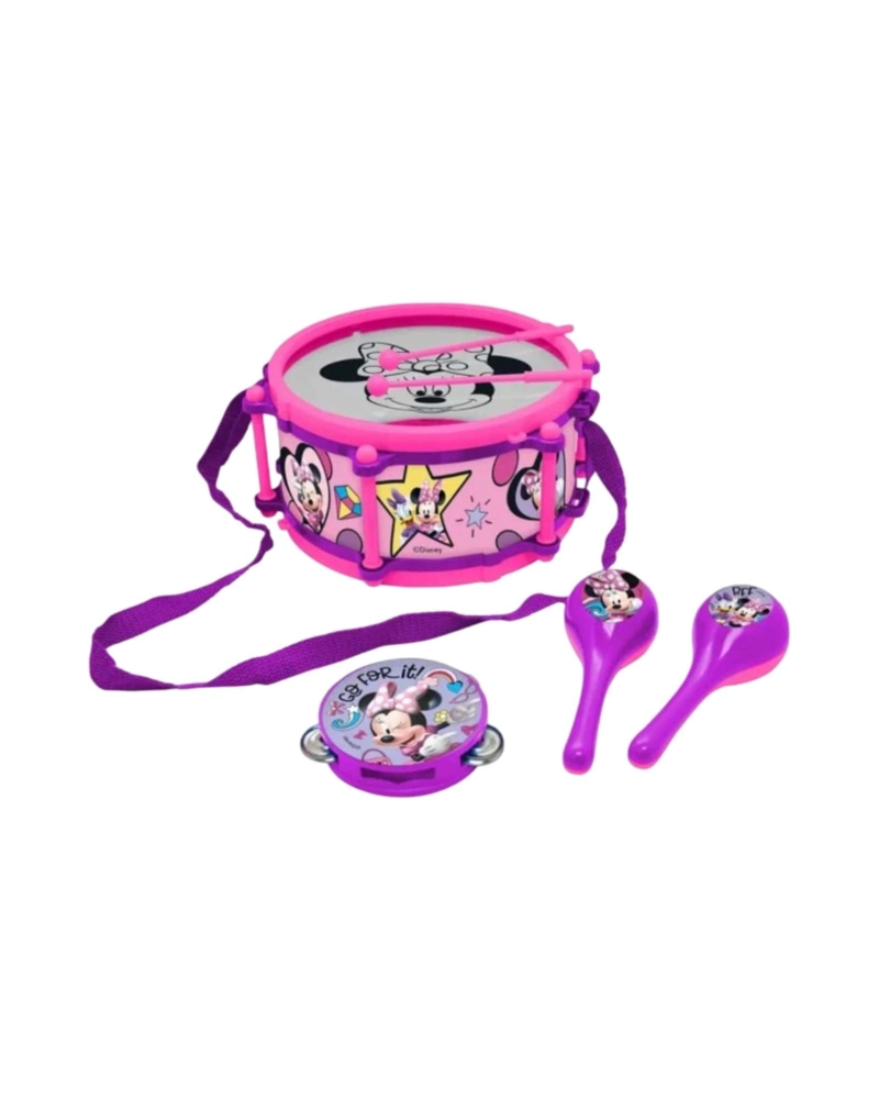 TAMBOR MUSICAL DE JUGUETE CON SONIDOS SUAVES MINNIE MOUSE - 6