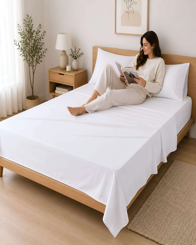 SABANAS 2 PLAZAS DE 500 HILOS CALIDAD HOTELERA Y AJUSTE PERFECTO - 3