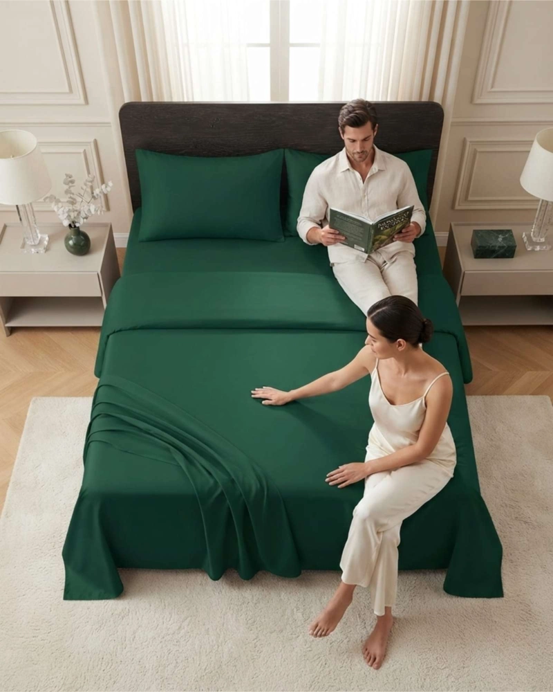 SABANAS SUPER KING DE 500 HILOS CALIDAD HOTELERA Y AJUSTE PERFECTO - 5