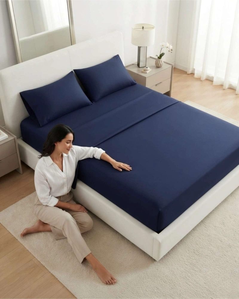 SABANAS SUPER KING DE 500 HILOS CALIDAD HOTELERA Y AJUSTE PERFECTO - 2