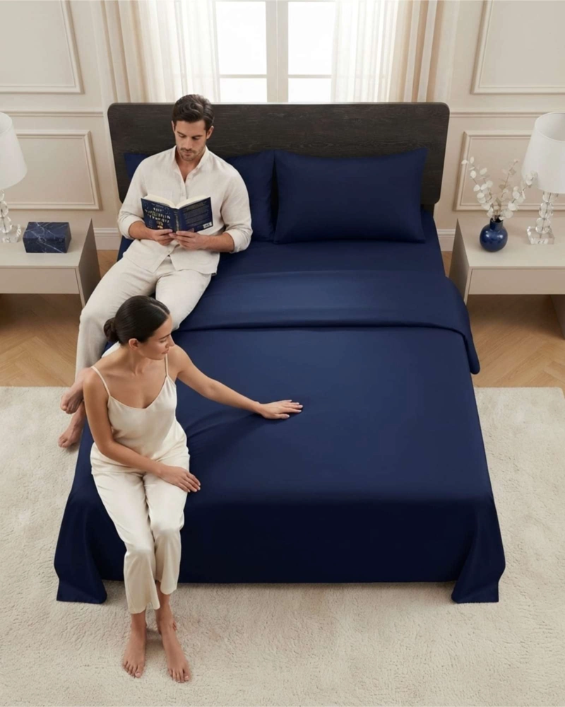 SABANAS SUPER KING DE 500 HILOS CALIDAD HOTELERA Y AJUSTE PERFECTO - 3
