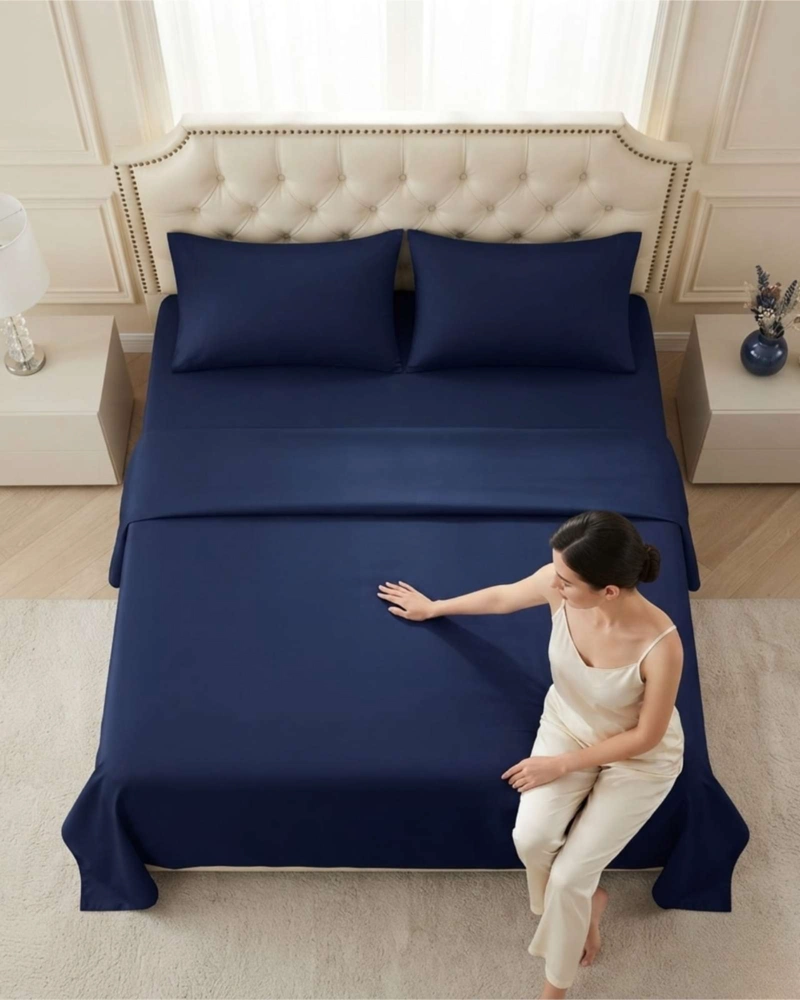 SABANAS SUPER KING DE 500 HILOS CALIDAD HOTELERA Y AJUSTE PERFECTO - 4