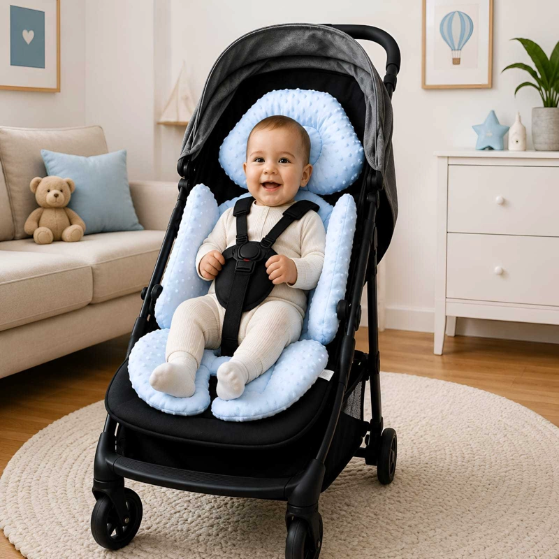 COLCHONETA REDUCTORA UNIVERSAL PARA COCHE DE BEBE - 4
