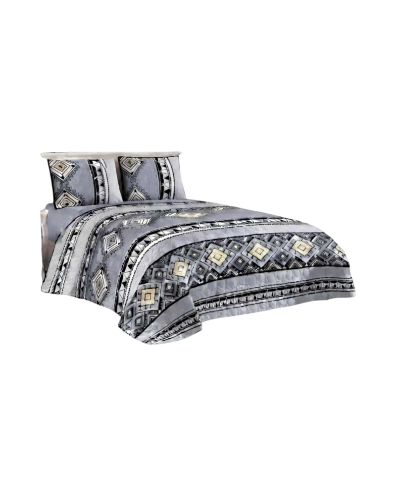 QUILT VERANO ESTILO REVISTA MODERNA KING - 6