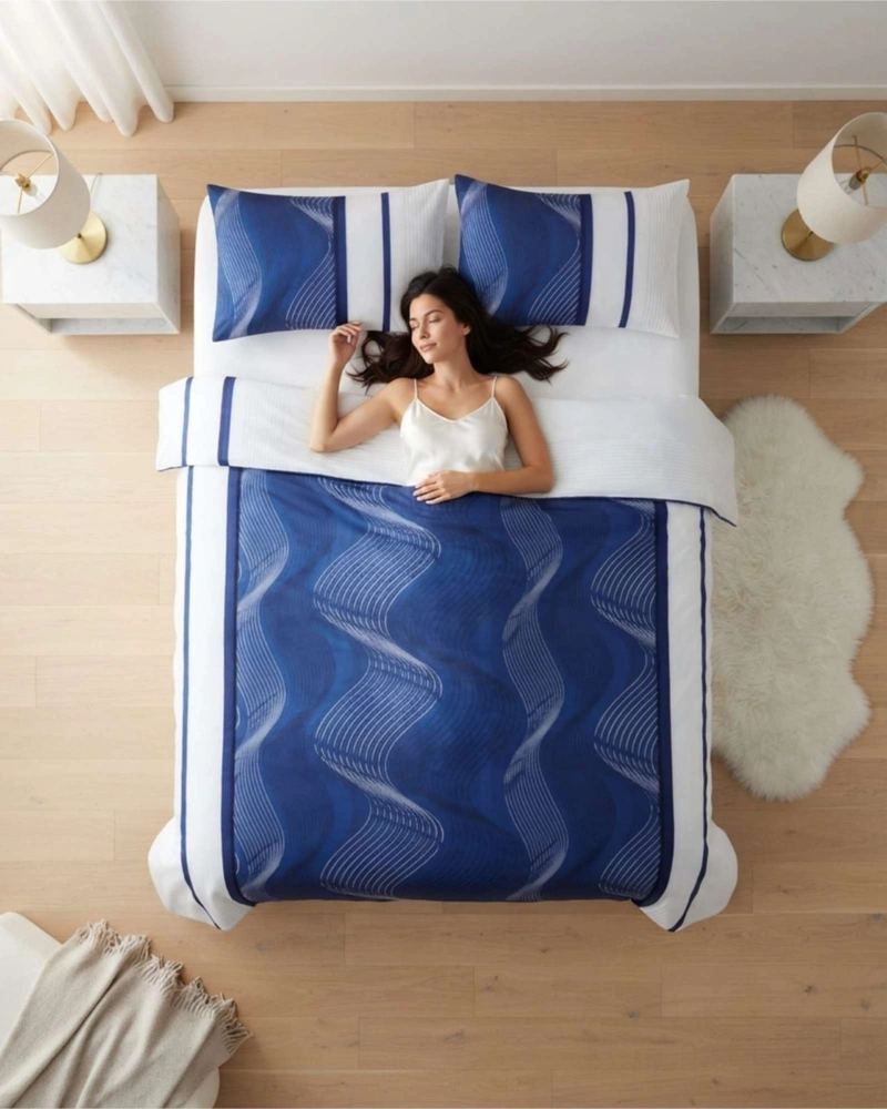 CUBRECAMA QUILT DE VERANO 2 PLAZAS DELGADO + 2 ALMOHADADAS - 1