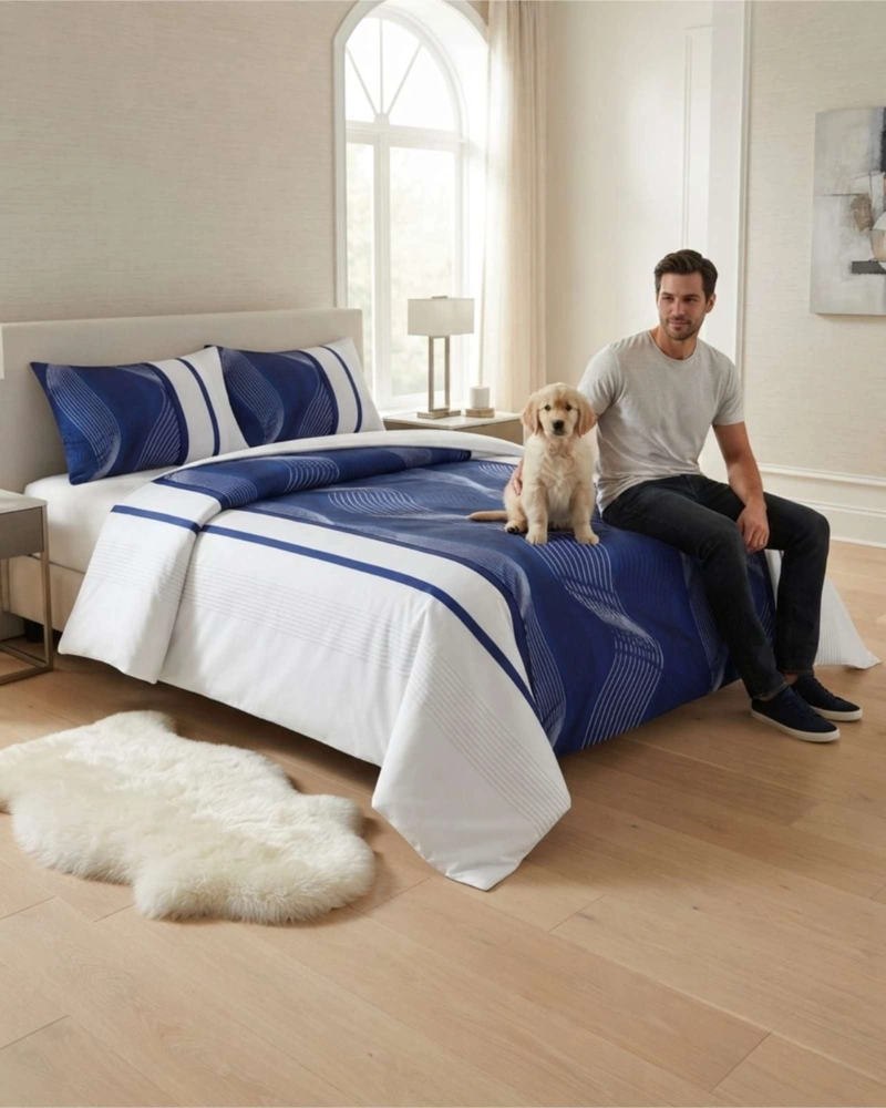 CUBRECAMA QUILT DE VERANO 2 PLAZAS DELGADO + 2 ALMOHADADAS - 2