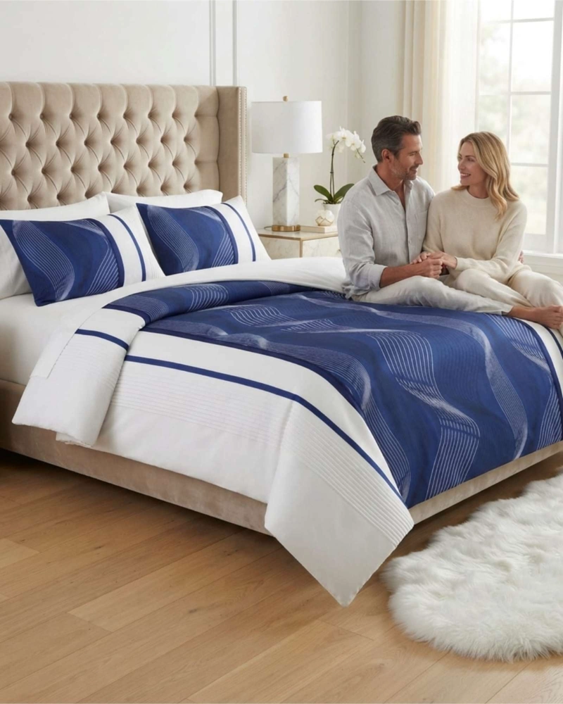 CUBRECAMA QUILT DE VERANO 2 PLAZAS DELGADO + 2 ALMOHADADAS - 3