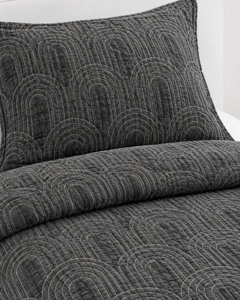 SET CUBRELECHO QUILT VERANO 1.5 PLAZAS FRESCO MAS 1 FUNDA DE ALMOHADA - 3