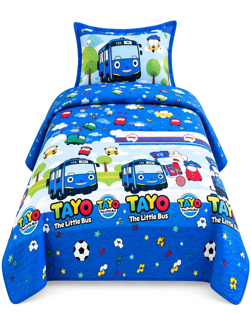 QUILT ACOLCHADO 1.5 PLAZAS 180X230 CM + FUNDA DE ALMOHADA - 6