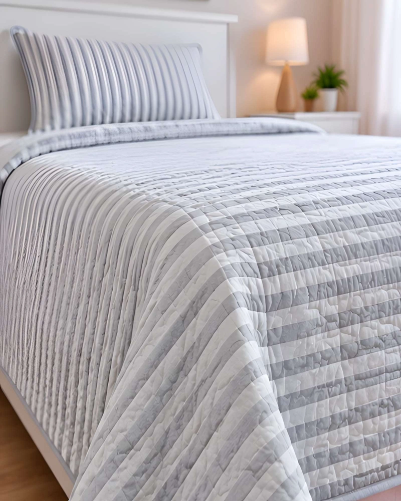 SET CUBRECAMA 1.5 PLAZAS 180X230 CM + ALMOHADA + FUNDA - 1