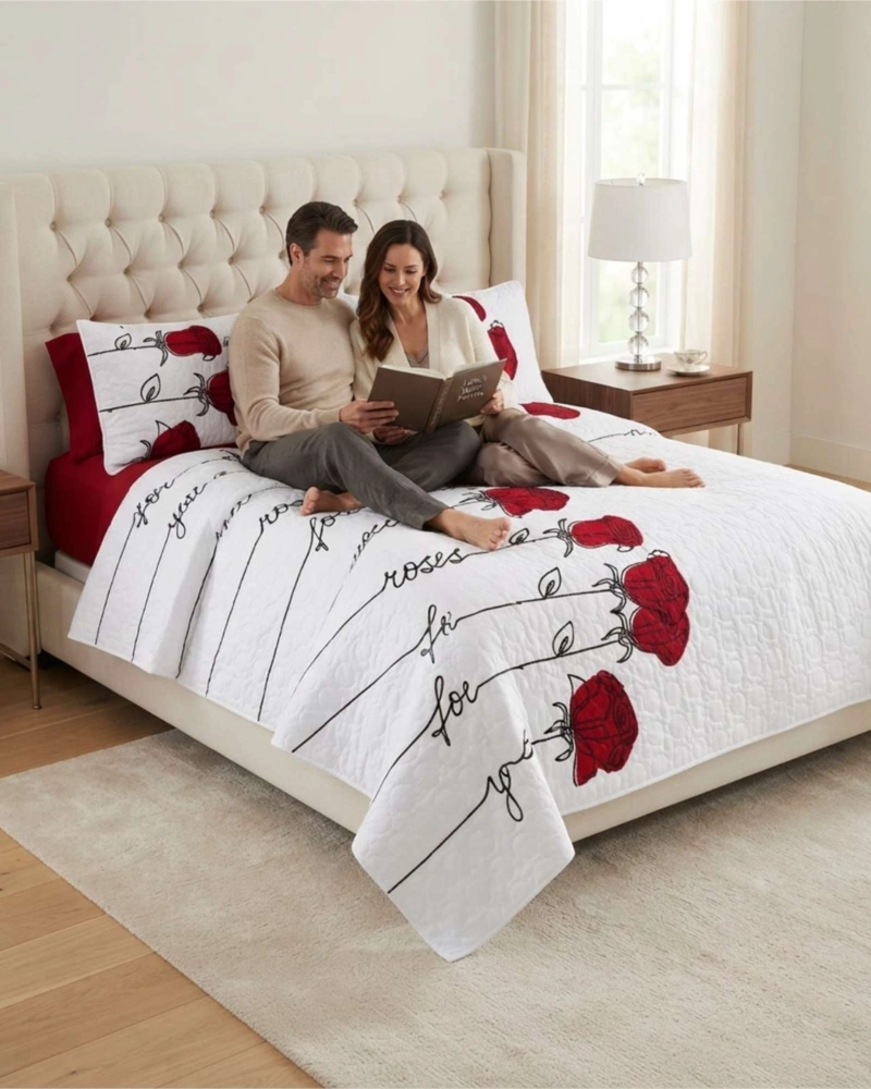 QUILT DE VERANO KING TRANSPIRABLE Y SUAVE - 1