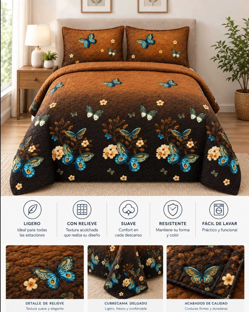 QUILT DELGADO PARA VERANO FRESCO 2 PLAZAS - 5