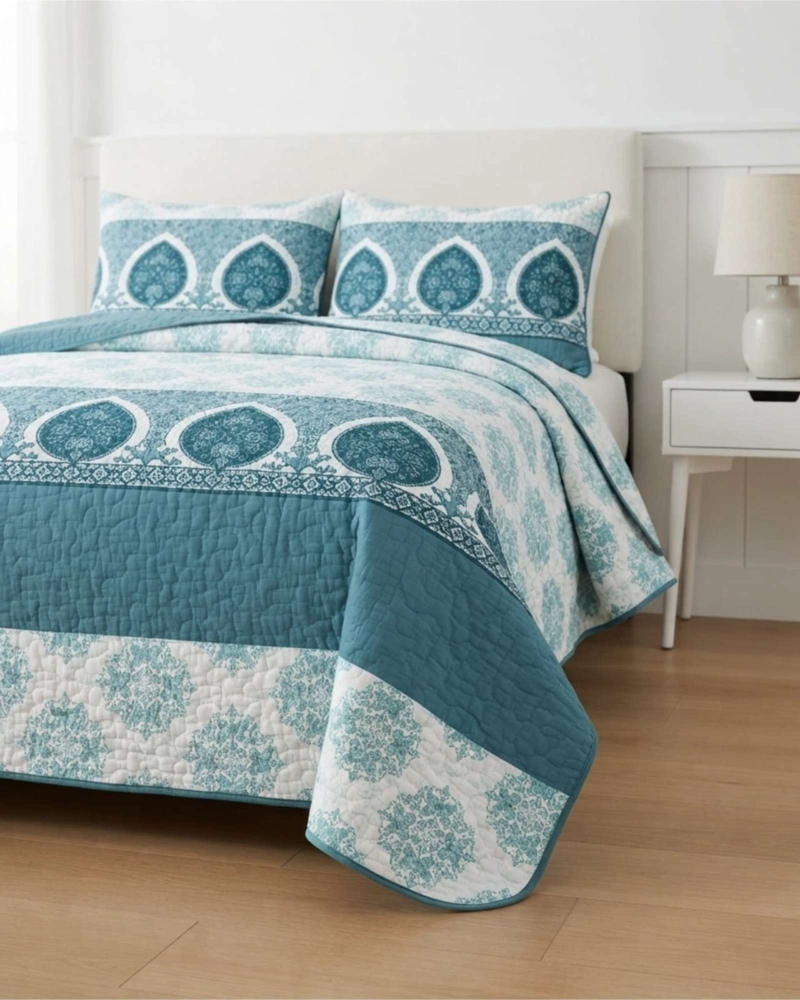 QUILT DELGADO PARA VERANO FRESCO 2 PLAZAS - 1