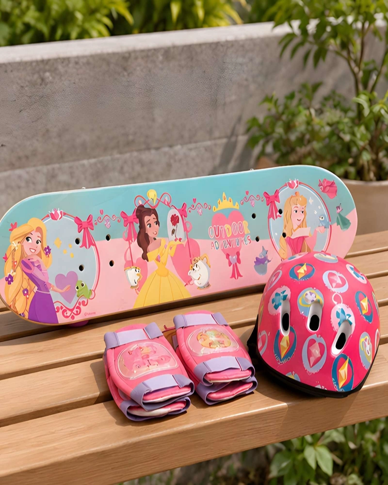 KIT PATINETA INFANTIL CON CASCO Y KIT SEGURIDAD - 2