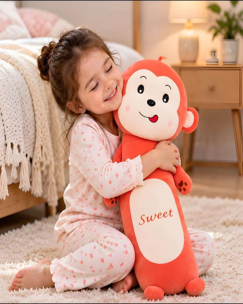 PELUCHE GIGANTE DE 70 CM ALMOHADA DE APOYO Y RESPALDO SUAVE - 4