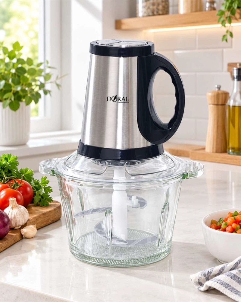 PROCESADOR Y PICADOR DE ALIMENTOS 2 LTR 3 VELOCIDADES - 4