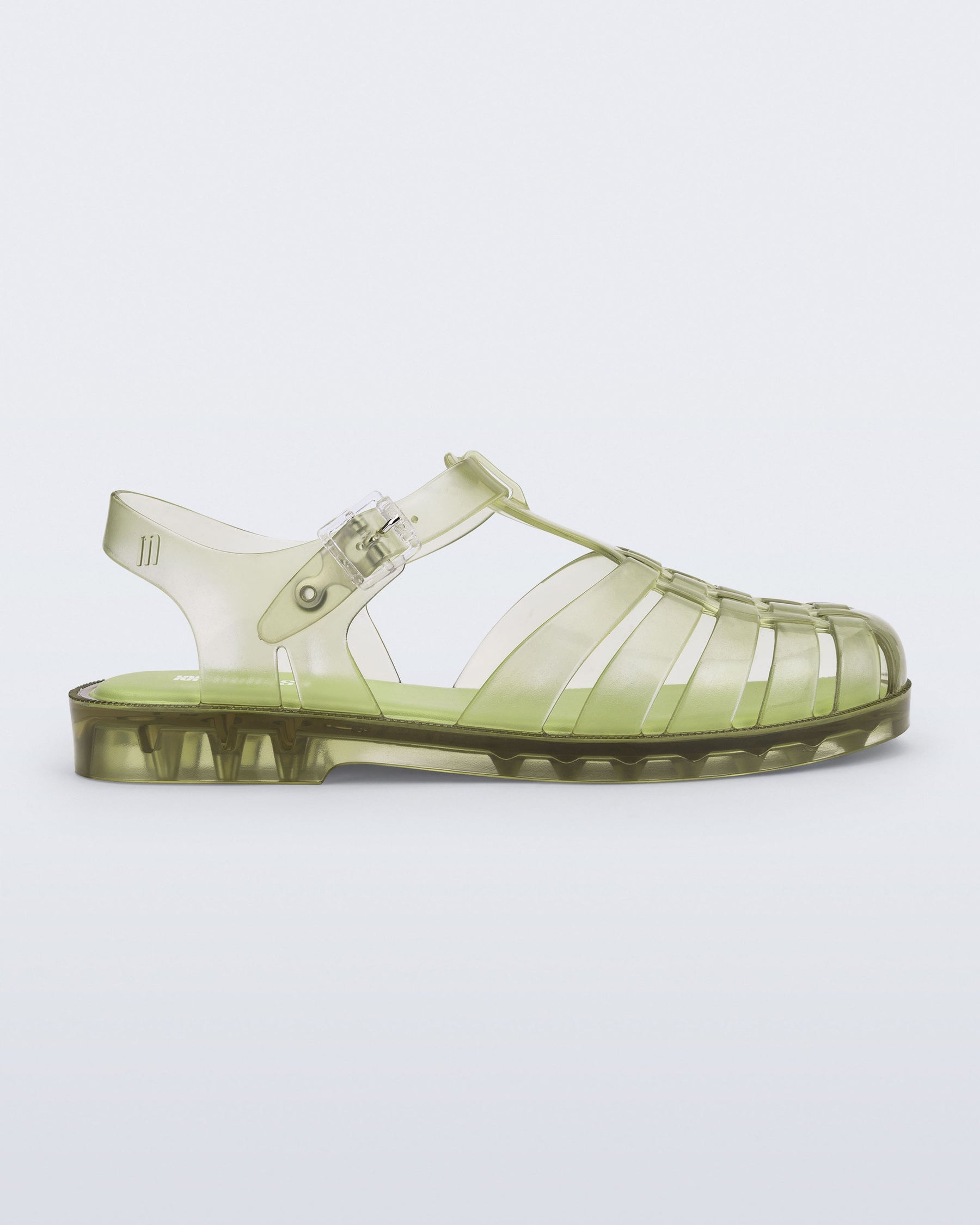 SANDALIA MUJER MELISSA POSSESSION VERDE TRANSPARENTE - 1