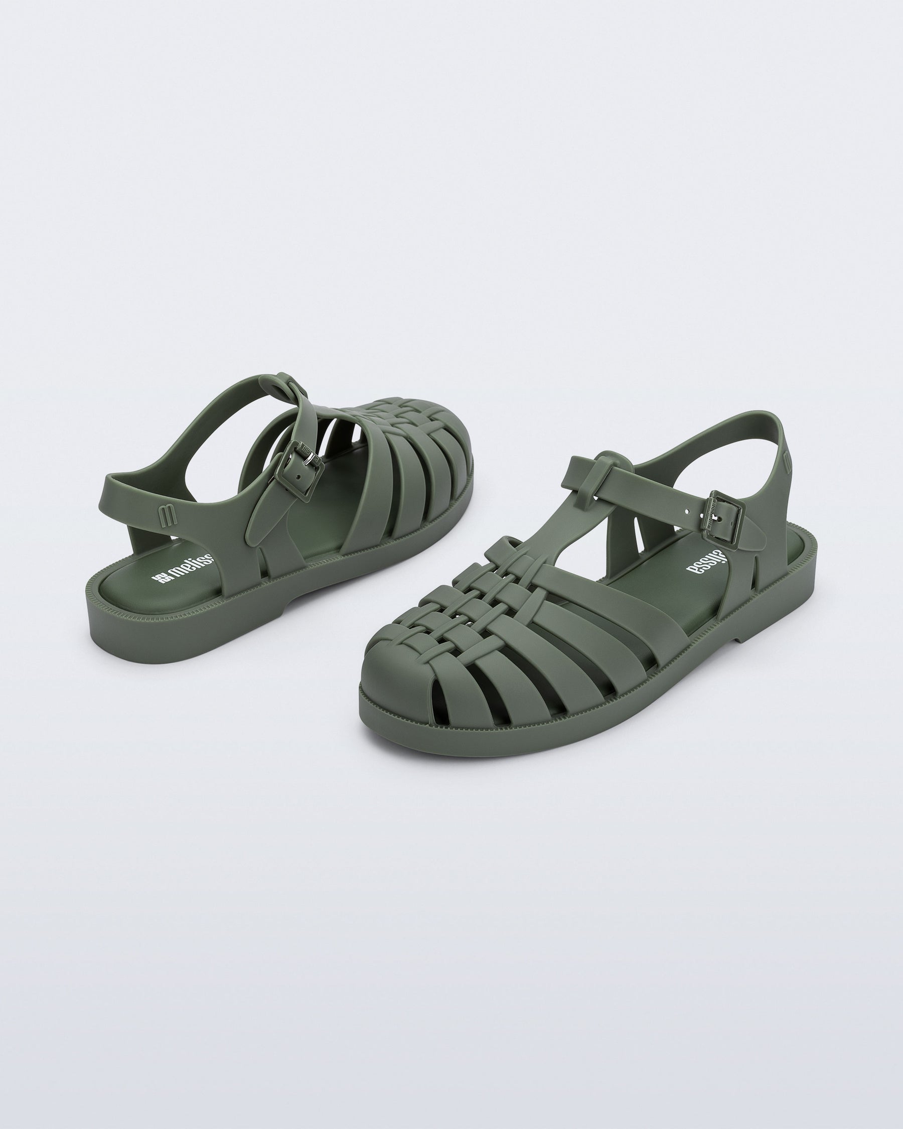 SANDALIA MUJER MELISSA POSSESSION VERDE OSCURO - 4
