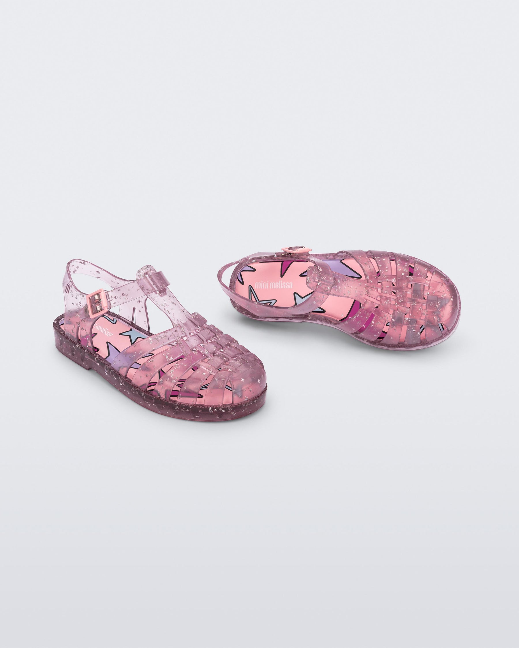 SANDALIA INFANTIL MINI MELISSA POSSESSION ELEMENTS ROSA - 2