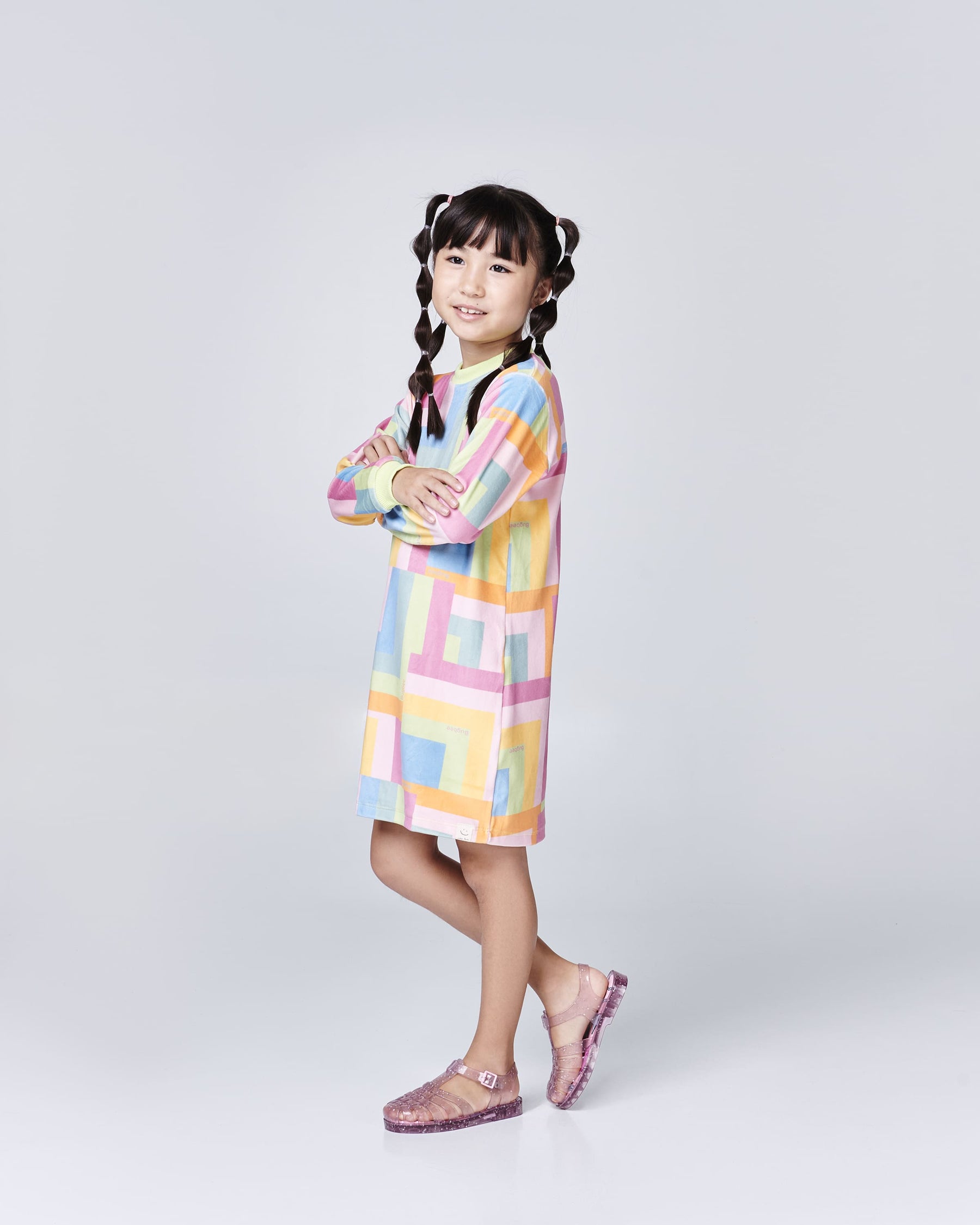 SANDALIA INFANTIL MINI MELISSA POSSESSION ELEMENTS ROSA - 5