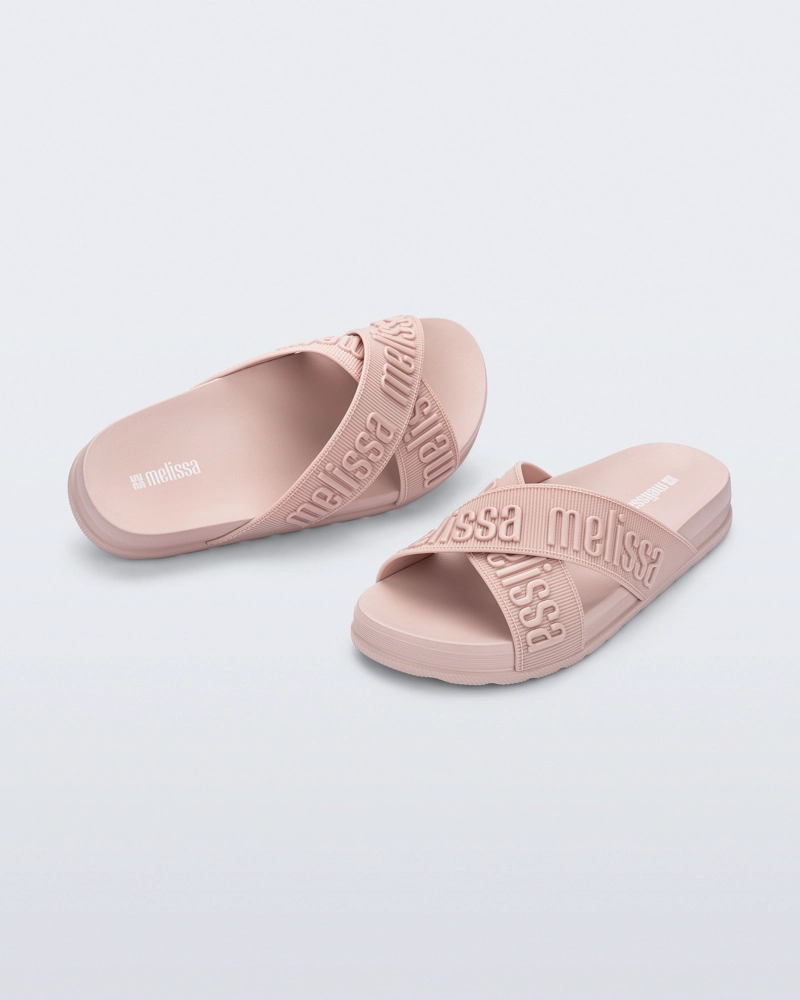 SANDALIA MUJER MELISSA COZY SLIDE M LOVER II ROSA CLARO - 2