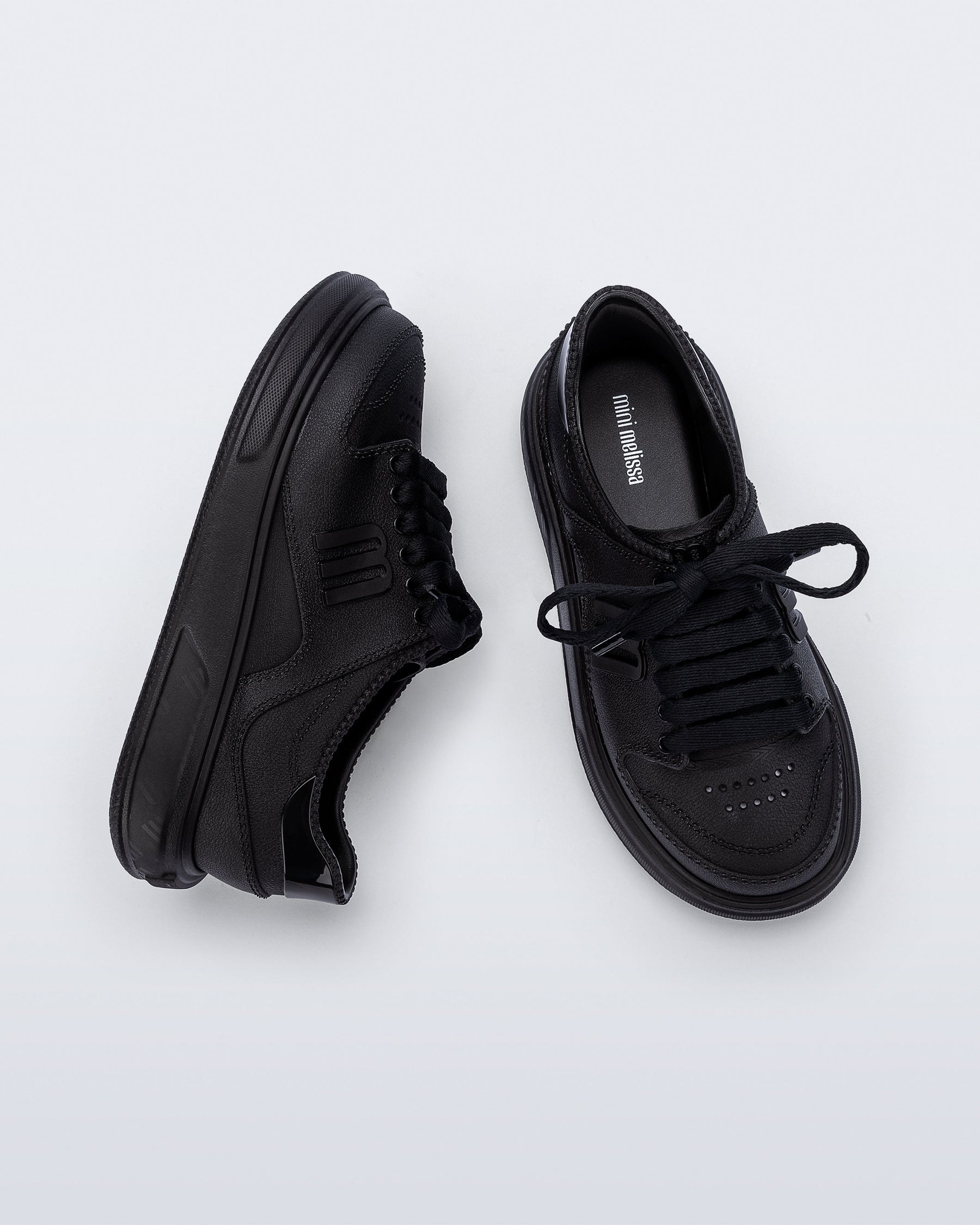 ZAPATILLA INFANTIL MINI MELISSA BOLD SNEAKER NEGRO - 4