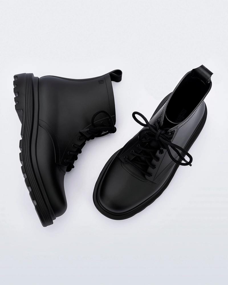 BOTIN MELISSA COTURNO SOFT NEGRO - 3