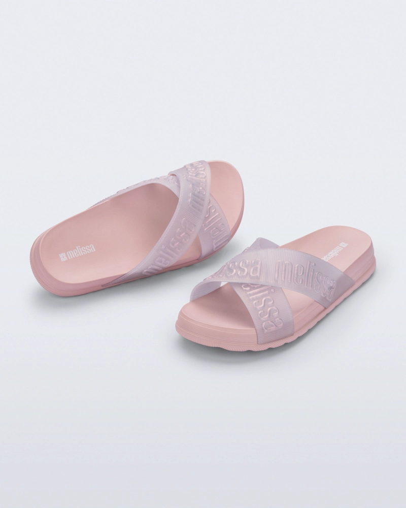 SANDALIA MUJER MELISSA COZY SLIDE M LOVER II ROSA NACARADO - 3