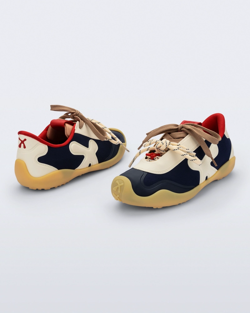 MELISSA X BEND BEIGE/AZUL/ROJO - 3