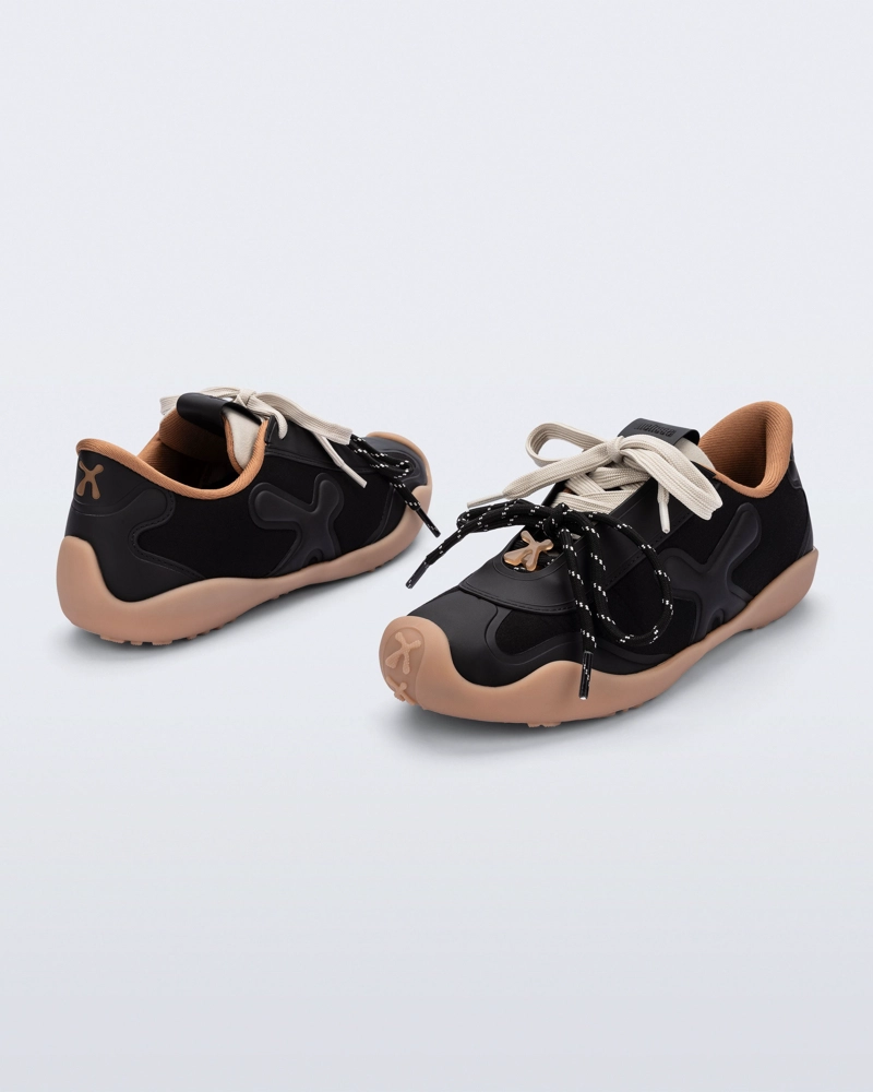 MELISSA X BEND NEGRO/BEIGE - 3