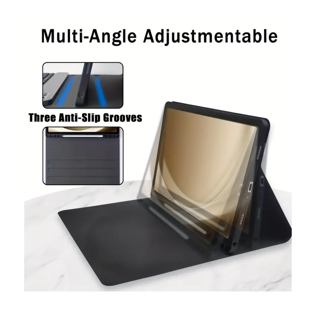 FUNDA PARA SAMSUNG GALAXY TAB A9 PLUS + TECLADO ESPAÑOL Ñ - 4