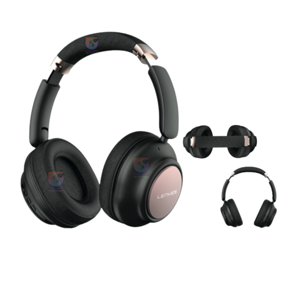 AUDIFONO DIADEMA LENYES LH89 BLUETOOTH ANC 30HRAS - 1