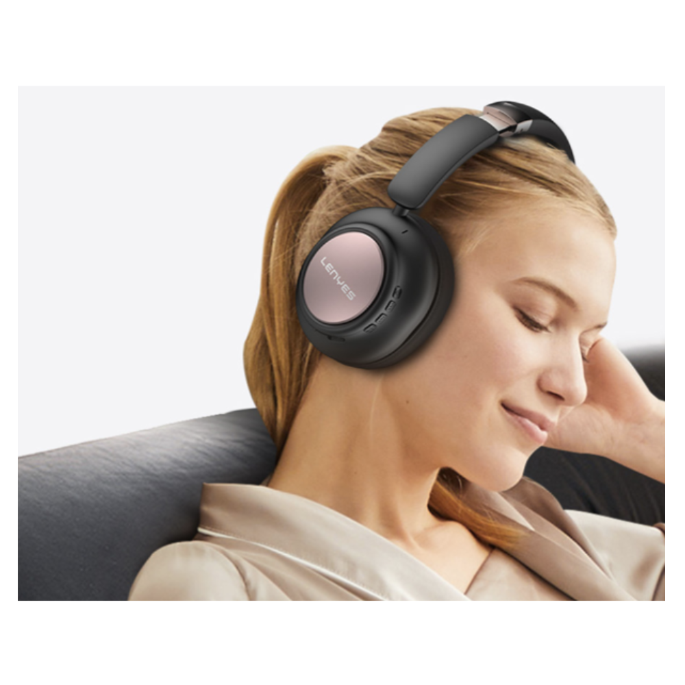AUDIFONO DIADEMA LENYES LH89 BLUETOOTH ANC 30HRAS - 2