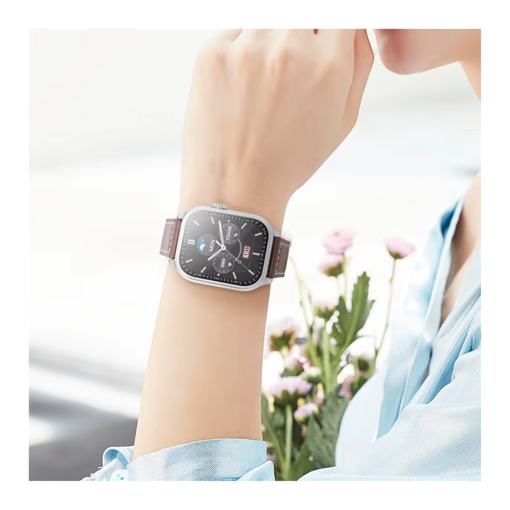 SMARTWATCH HOCO Y17 EJECUTIVO CON PANTALLA TACTIL DE 2,03 - 4