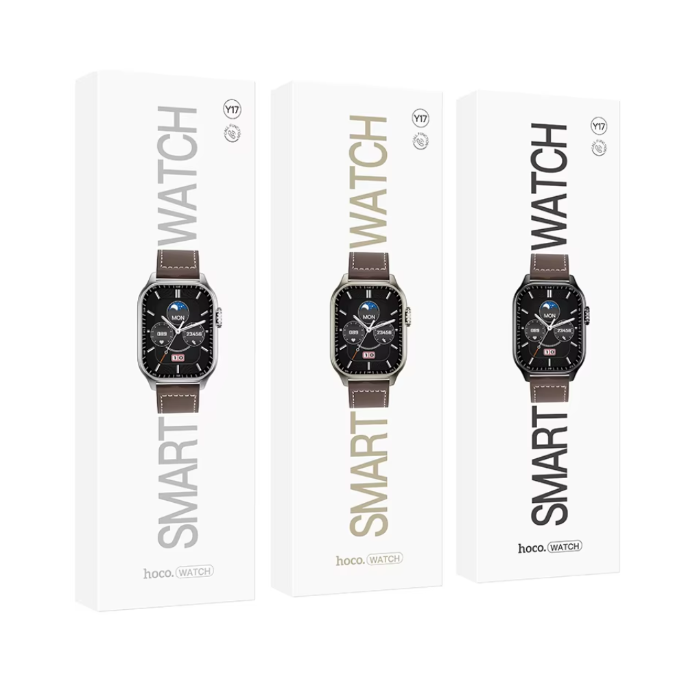 SMARTWATCH HOCO Y17 EJECUTIVO CON PANTALLA TACTIL DE 2,03 - 6